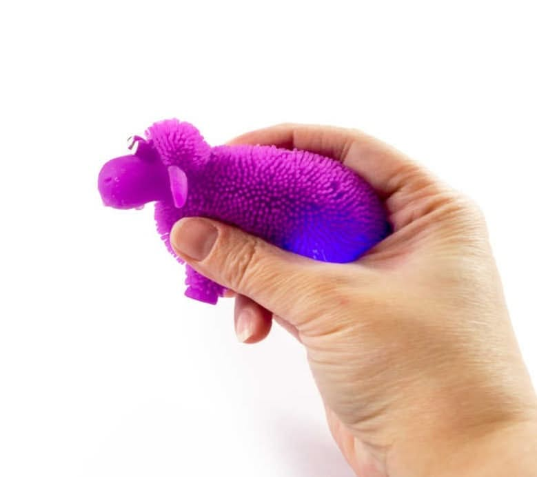 Flashing Sheep Puffer Toy, Flashing Sheep Puffer Toy, Flashing puffer toys,puffer toys, Children's puffer toys,puffer sheep, Flashing Sheep Puffer Toy,Air-filled puffer sheep toy with light-up flashing insides. Knock the Flashing Sheep Puffer Toy against a surface and it will start flashing from the inside, with the colourful lights causing his body to glow. Its body is covered with short and stretchy tendrils too, with key features raised to make them stand out.Air-filled puffer sheep toy with light-up fla