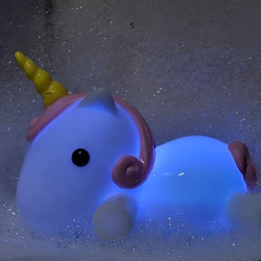 Floating Unicorn Bath Light, Floating Unicorn Bath Light,Unicorn Light Up,Light up unicorn,Light up toys,Children's light up toys, Floating Unicorn Bath Light,Unicorn Bath Light – A Magical Bath Time Companion Transform your bath into a mystical retreat with the Unicorn Bath Light, an enchanting addition to any bathtub. This adorable unicorn figure lights up with a warming glow, creating a serene atmosphere perfect for unwinding after a long day. Simply place your fingers on,Floating Unicorn BathUnicorn Bat