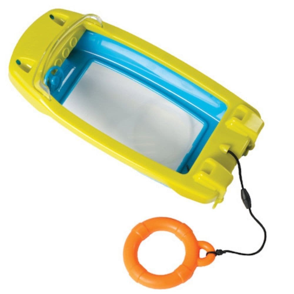 GeoSafari Jr Underwater Explorer Boat and Magnifier, GeoSafari Jr Underwater Explorer Boat and Magnifier,Water toys, Children's water toys, bath toys,water exploration toys, GeoSafari Jr Underwater Explorer Boat and Magnifier,The GeoSafari Jr Underwater Explorer Boat and Magnifier is a fun way to introduce magnification to children using water play. This GeoSafari Jr Underwater Explorer Boat and Magnifier lets children see underwater with its a powerful 3x magnifier. Also has handy ring buoy that slips over