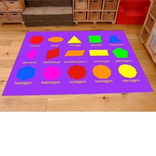 Geometric Shapes Play Mat, Geometric Shapes Play Mat,School play mats,school carpets,school rugs,school play carpets,rugs,school rugs, Geometric Shapes Play Mat,The new range of Geometric Shapes Play Mats offer a versatile and educational solution for classrooms, specifically designed for group activities and discussions. These large-sized playmats measure 200 x 150 cm, making them more suited for group classroom use compared to smaller alternatives. Geometric Shapes Play Mat ,Geometric Shapes Play MatThe n