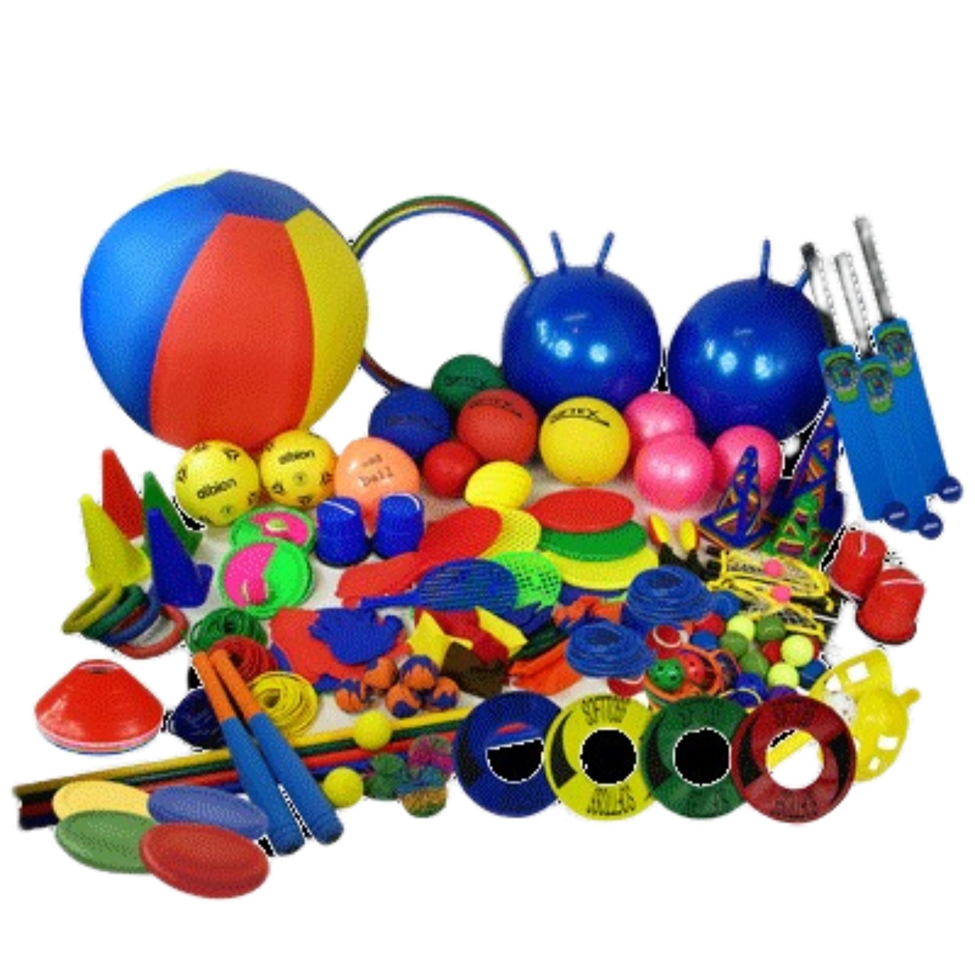 GetSetGo Multi Activity Pack B, GetSetGo Multi Activity Pack B,School sports pack,sports equipment pack,classroom sports packs,TTS Sports equipment, GetSetGo Multi Activity Pack B,The GetSetGo Multi Activity Pack B is a comprehensive set designed to engage children in a variety of physical activities, encouraging them to achieve the recommended 30 minutes of daily exercise. It also supports emotional and mental well-being by providing engaging and entertaining activities. Components and Their Be,GetSetGo Mu