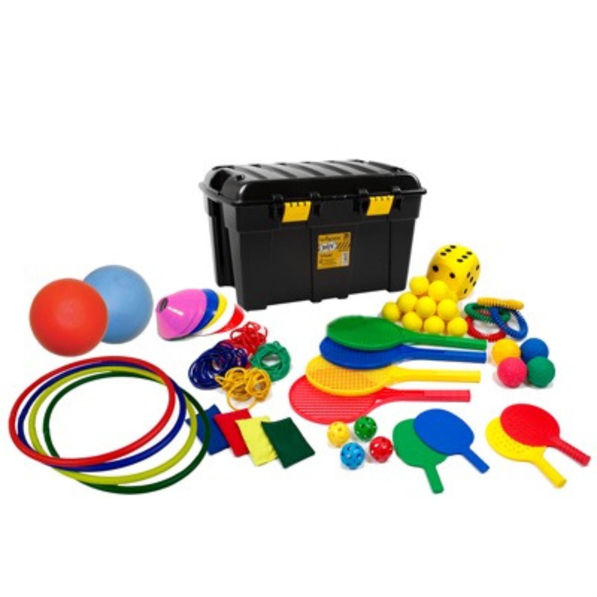 GetSetGo with Playtime Pack E, GetSetGo with Playtime Pack E,School sports packs,school sports equipment packs,school sports equipment, GetSetGo with Playtime Pack E,The GetSetGo with Playtime Pack E is a comprehensive set designed to provide a well-rounded physical activity experience for children. This all-inclusive pack features a wide array of equipment geared towards enhancing not just physical skills but also social skills like teamwork and collaboration. Components andThe GetSetGo with Playtime Pack 