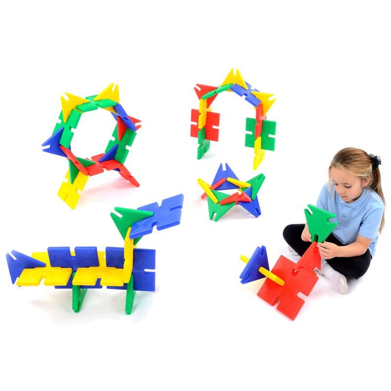 Giant PolyPlay 48 Pieces, Giant PolyPlay 48 Pieces-Sensory Toys, Giant PolyPlay 48 Pieces,Build large models at 90 and 120 degree angles with this Giant PolyPlay 48 Piece set. The Giant Polyplay Set of 48 Pieces is ideal for both indoor and outdoor use, the amazing feature of Giant PolyPlay is the wide diversity of models it can create. It is a great range for nurseries and primary schools. The Giant PolyPl,Giant PolyPlay 48 PiecesBuild large models at 90 and 120 degree angles with this Giant PolyPlay 48 Pi