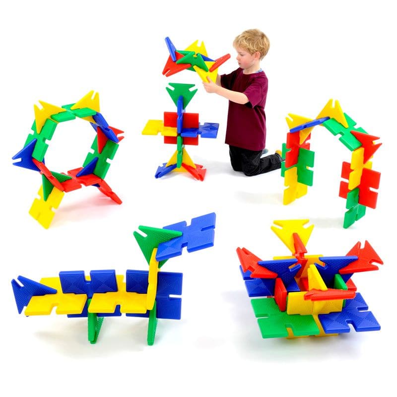 Giant PolyPlay 72 Pieces, Giant PolyPlay 72 Pieces,Polydron toys,Polydron discount code,,building blocks,sensory building blocks,sensory toys,fiddle toys,manual dexterity toys, Giant PolyPlay 72 Pieces,Unlock the world of shapes, angles, and endless possibilities with the Giant PolyPlay 72-Piece Set! Specifically designed to inspire creativity and spatial understanding, this set is a fantastic educational resource for nurseries and primary schools. With its durable design, it's perfect for both indoor and o