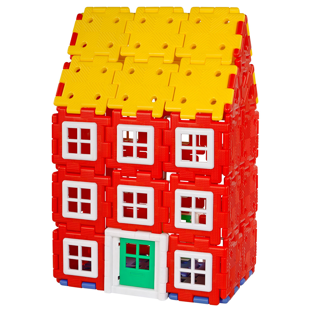 Giant Polydron House Builder, Giant Polydron House Builder,Polydron toys,Polydron discount code,,building blocks,sensory building blocks,sensory toys,fiddle toys,manual dexterity toys, Giant Polydron House Builder,Budding young builders and architects will love to construct their own buildings with this attractive set. Giant Polydron House Builder contains enough pieces to build a house, a skyscraper, a church or any design from within a child's imagination. Children will not just love building their house 