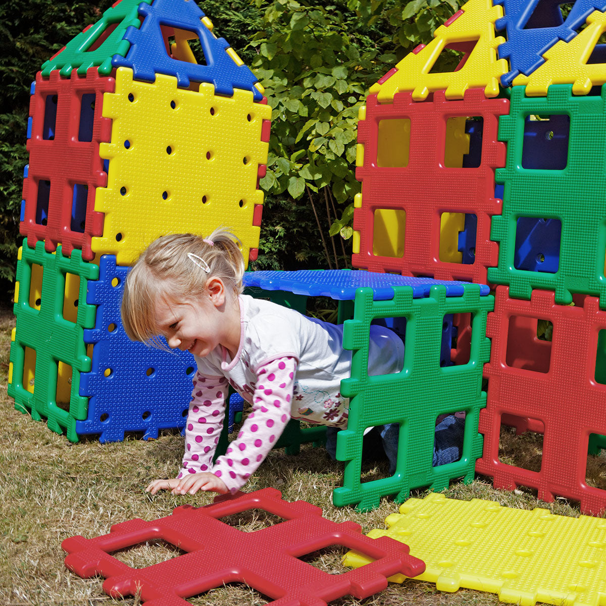 Giant Polydron XL Set 3, Giant Polydron XL Set 3,Polydron tower toys,Polydron discount code,,building blocks,sensory building blocks,sensory toys,fiddle toys,manual dexterity toys, Giant Polydron XL Set 3,The 36 piece Giant Polydron XL Set 3 is great for building castles; princess's towers; cars; boats, and houses with tunnels to crawl through! Children will be able to build large constructions, whilst all the time learning about shape, 2 and 3 dimensional objects, texture, team-work and role play using the