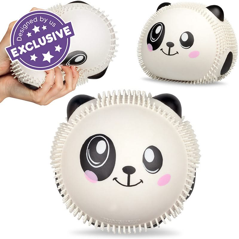 Giant Puffem Panda, Giant Puffem Panda,Squeezy stress ball,Tactile stress ball,stress ball, stress ball,autism stress ball,autism fidget ball,autism fidget toys, Giant Puffem Panda,Giant Puffem Panda Meet the Giant Puffem Panda, the ultimate squishy and tactile toy that kids will never want to put down! This adorable, round panda is soft, squishy, and filled with a unique foam that makes it wonderfully pliable. Stretch, squish, and twist it in all sorts of ways—the Giant Puffem Panda always retur,GiantGiant