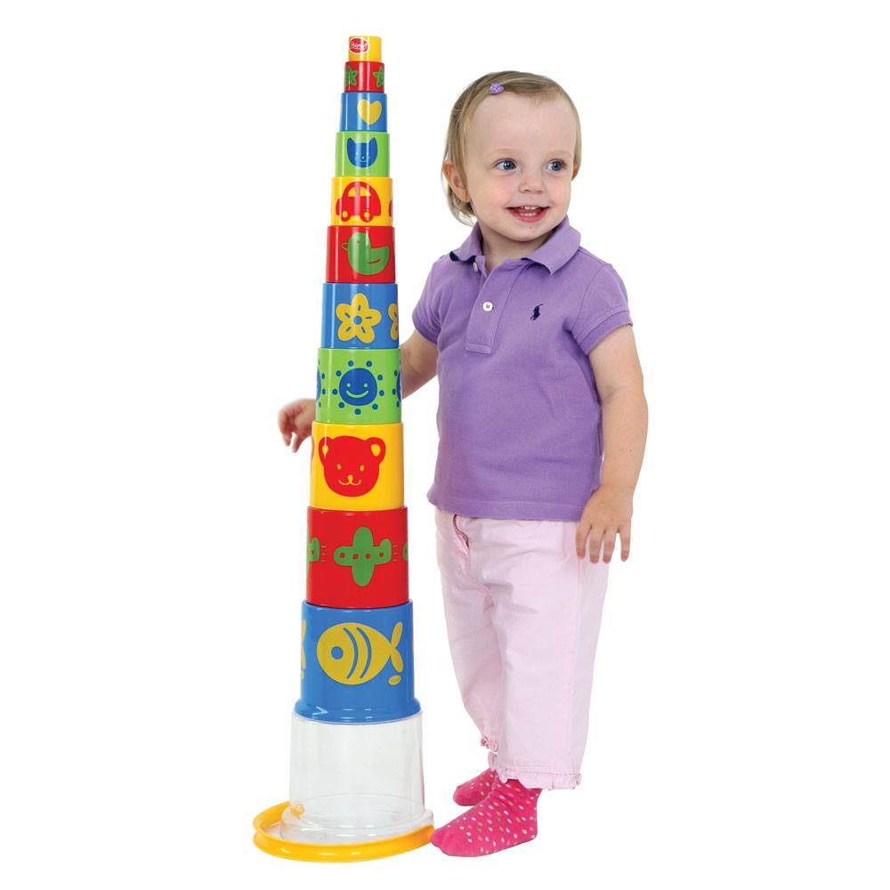 Giant Pyramid Stacker, Giant Pyramid Stacker,Plastic bucket stacking toy,stacking toys,sensory toys, Giant Pyramid Stacker,Giant Pyramid Stacker Encourage early learning and fun with the Giant Pyramid Stacker, a colourful and engaging stacking toy designed to help little ones explore size, sequencing, and coordination. Perfect for hands-on play, this vibrant set of 11 stacking blocks is ideal for creating towers, learning about sizes, and ,GiantGiant Pyramid Stacker Encourage early learning and fun with the