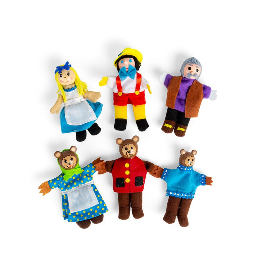 Goldilocks Finger Puppets, Goldilocks Finger Puppets,Bigjigs Goldilocks Finger Puppets,Finger Puppet Toys,Goldilocks Finger Puppets, Goldilocks Finger Puppets,These delightful wooden Finger Puppets bring to life the beloved characters from the classic fairy tale "Goldilocks and the Three Bears." Designed with young children in mind, these puppets are perfectly sized for little fingers, making them an excellent tool for developing creative and interactive play sessions. HereThese delightful wooden Finger Pup