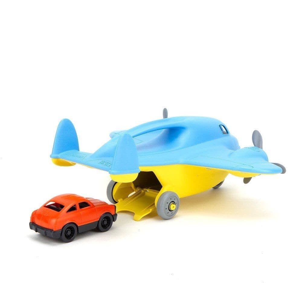 Green Toys Cargo Plane Blue, Green Toys Cargo Plane Blue, Green toys, Green toys plane, Green toys eco friendly, green toys, pretend play toys, Green Toys Cargo Plane Blue,Green Toys™ Cargo Plane Take off on an eco-friendly adventure with the Green Toys™ Cargo Plane, the perfect toy for little pilots with big imaginations! This bright yellow and blue plane is ready to transport cargo and inspire hours of indoor and outdoor play. Green Toys Cargo Plane Blue Features: Interactive Cargo Hol,Green Toys Cargo Pl