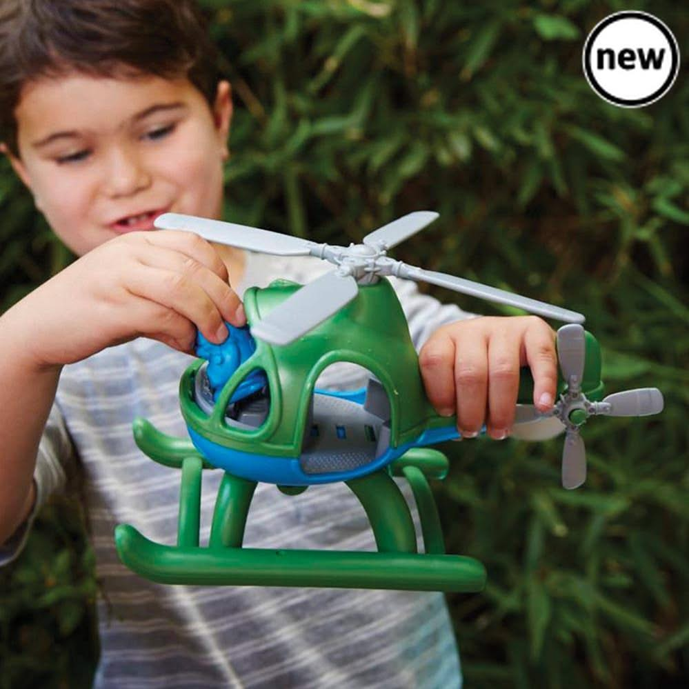 Green Toys Helicopter, Green Toys Helicopter,Green Toys UK,Green Toys, Eco Toys,Eco Friendly Toys,Green toys plane, Green toys eco friendly, green toys, pretend play toys, Green Toys Helicopter,Introducing the exhilarating Green Toys Helicopter - the ultimate adventure companion for children! This high-flying toy is designed to provide hours of entertainment and inspire imaginative play. With its two spinning rotors and sleek skids, this eco-friendly helicopter is ready to take flight! Your child can easily