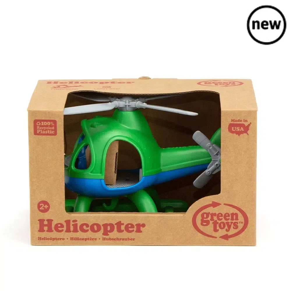 Green Toys Helicopter, Green Toys Helicopter,Green Toys UK,Green Toys, Eco Toys,Eco Friendly Toys,Green toys plane, Green toys eco friendly, green toys, pretend play toys, Green Toys Helicopter,Introducing the exhilarating Green Toys Helicopter - the ultimate adventure companion for children! This high-flying toy is designed to provide hours of entertainment and inspire imaginative play. With its two spinning rotors and sleek skids, this eco-friendly helicopter is ready to take flight! Your child can easily