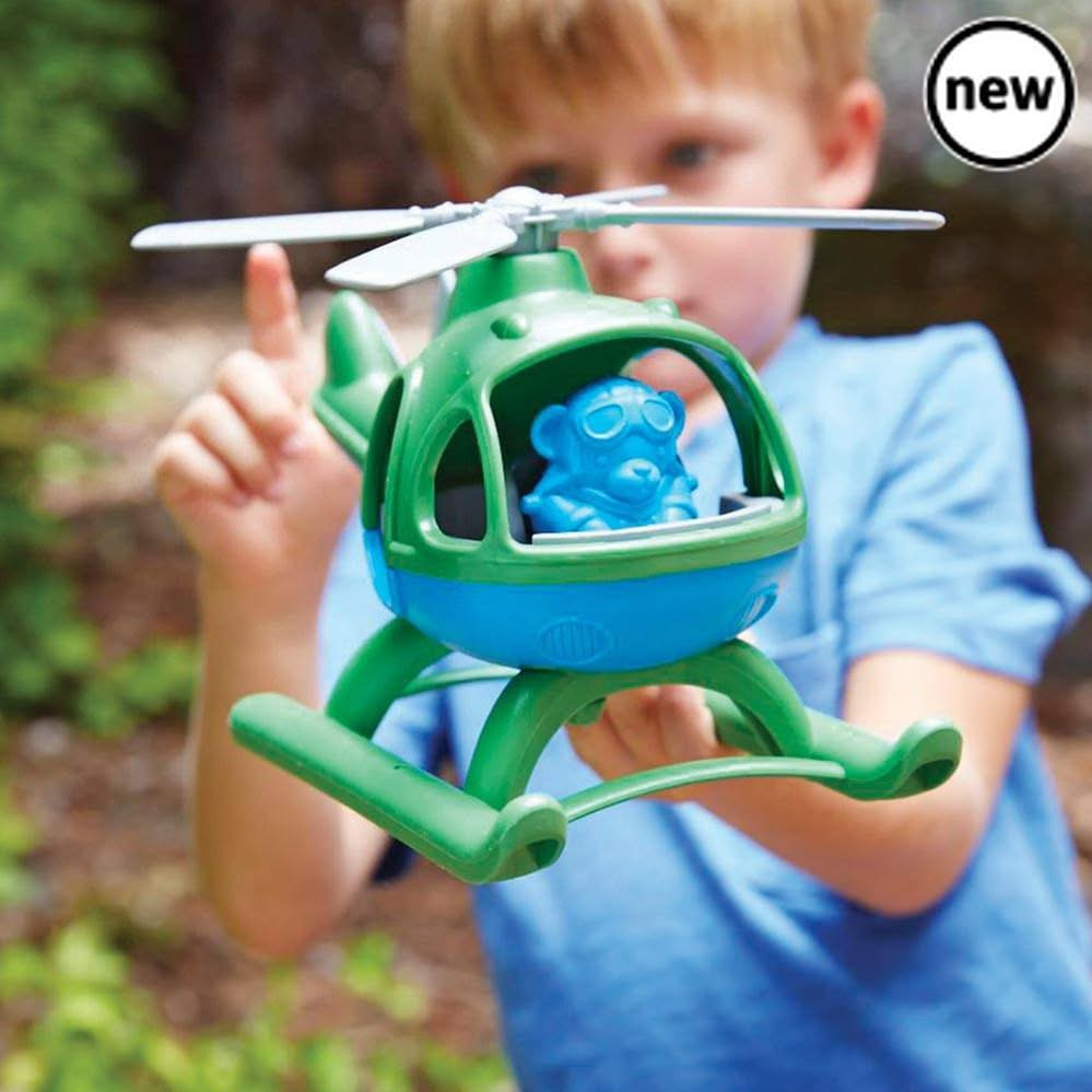 Green Toys Helicopter, Green Toys Helicopter,Green Toys UK,Green Toys, Eco Toys,Eco Friendly Toys,Green toys plane, Green toys eco friendly, green toys, pretend play toys, Green Toys Helicopter,Introducing the exhilarating Green Toys Helicopter - the ultimate adventure companion for children! This high-flying toy is designed to provide hours of entertainment and inspire imaginative play. With its two spinning rotors and sleek skids, this eco-friendly helicopter is ready to take flight! Your child can easily