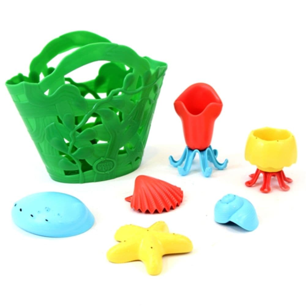 Green Toys Tide Pool Bath Set, Green Toys Tide Pool Bath Set,Sand and water toys,School water toys,sensory water games,Water play toys,sensory water play, Green Toys Tide Pool Bath Set,Green Toys Tide Pool Bath Set Transform bath time into an exciting ocean adventure with the Green Toys Tide Pool Bath Set. This delightful 7-piece water toy set features a collection of marine animals and shells, making it perfect for imaginative play while keepingGreen Toys Tide Pool Bath Set Transform bath time into an exci