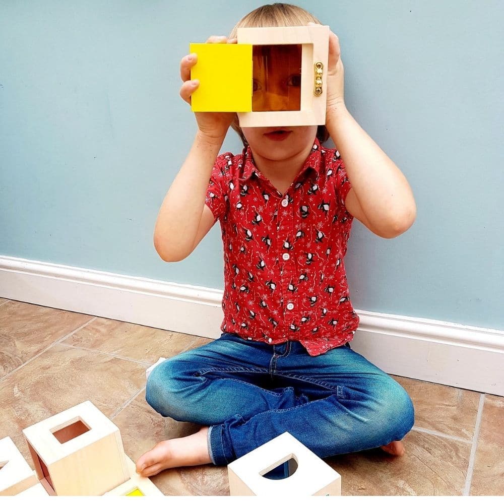 Guidecraft Peekaboo Lock Boxes, Guidecraft Peekaboo Lock Boxes,Lock Box,Sensory lock box,special needs locks box,Bigjigs lock box, Guidecraft Peekaboo Lock Boxes,Unlock each box to explore what's behind each door! This Guidecraft Peekaboo Lock Boxes set of six wooden lock boxes is ideal for learning shape, colour, and spatial relationships. Sort the shapes into the appropriate lock boxes, view them through the transparent,Unlock each box to explore what's behind each door! This Guidecraft Peekaboo Lock Boxe