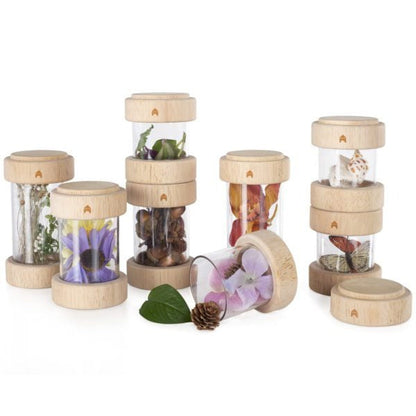 Guidecraft Treasure Tubes Clear, Guidecraft Treasure Tubes Clear, Guidecraft treasure tubes, Guidecraft toys, Guidecraft blocks, Guidecraft UK, Guidecraft Treasure Tubes Clear,What makes a fun noise when you shake it? Find trinkets, natural materials and sensory objects to collect in the beautiful, stackable Treasure Tubes. The Guidecraft Treasure Tubes Clear are round, transparent acrylic tubes with removable covers hold small objects toWhat makes a fun noise when you shake it? Find trinkets, natural mater