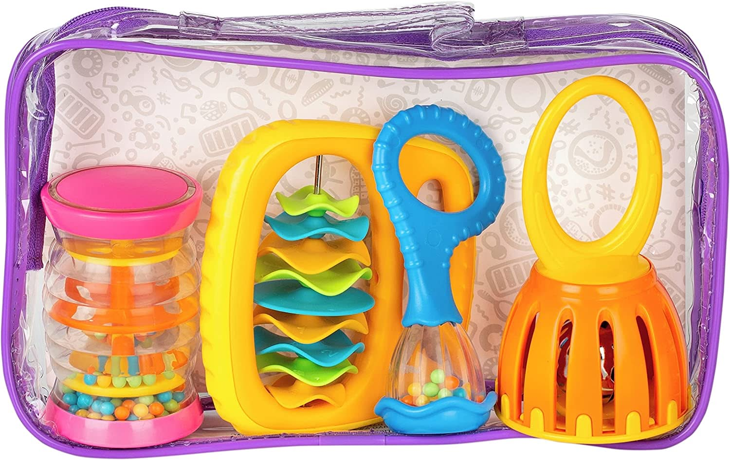 Halilit Baby Band Musical Instrument Gift Set, Halilit Baby Band Musical Instrument Gift Set,Toddler musical toys,baby musical toys,Nursery music toys,early years musical toys, Halilit Baby Band Musical Instrument Gift Set,Baby Band Gift Set – A Musical Introduction for Little Ones Introduce your baby to the enchanting world of music with the Baby Band Gift Set, a specially curated collection of four vibrant and engaging musical instruments. Designed to stimulate senses and support early development, this s