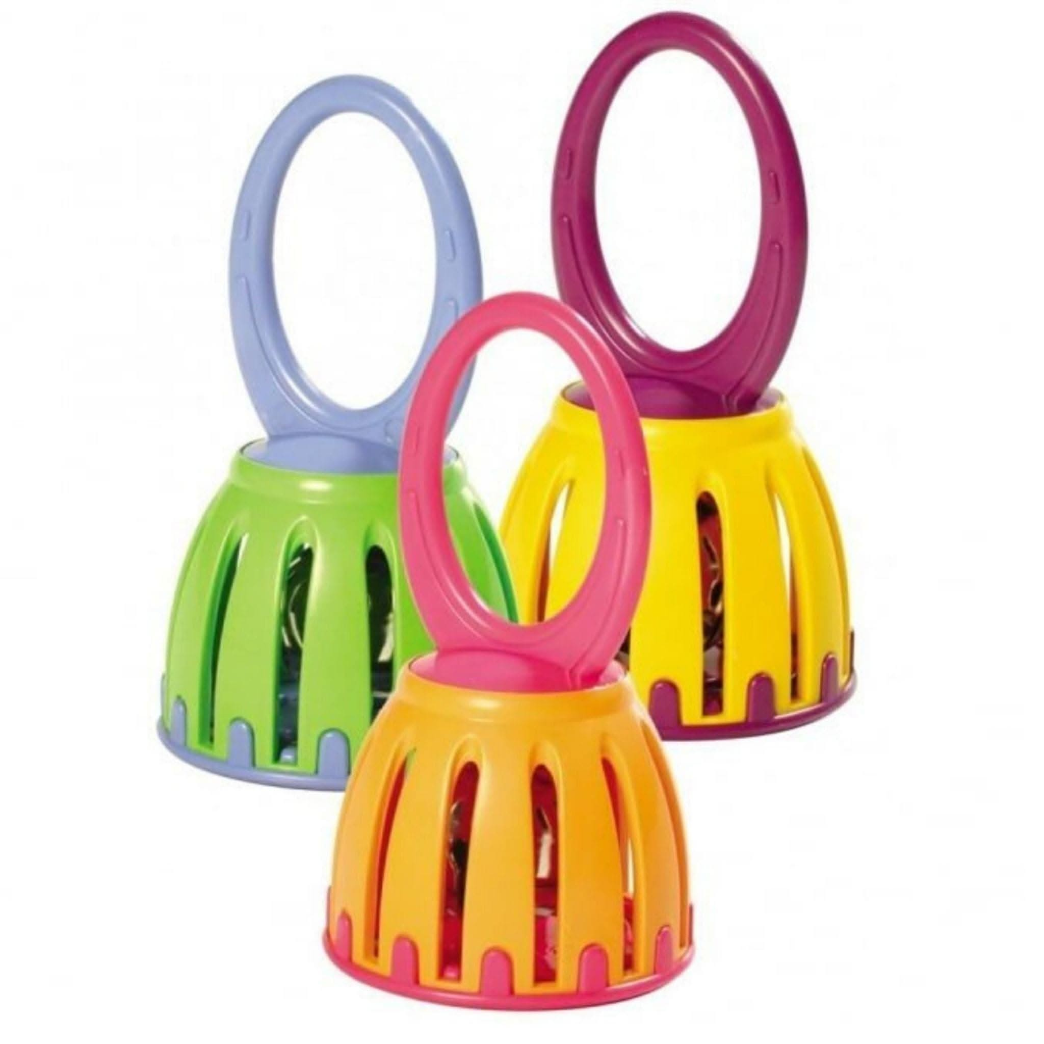 Halilit Cage Bells Pack Of 3, Halilit Cage Bells Pack Of 3,Halilit Cage Bells toys,Halilit Cage Bells,Toddler bells,baby bells, Halilit Cage Bells Pack Of 3,A great alternative to rattling rattles - the Halilit Cage Bells Pack Of 3 makes a beautiful chiming sound that's music to everyone's ears! Introduce music to your infant or toddler with a safe bell that little ones can hold securely with confidence! Maybe even better, everyone around can appreciate the pleasant,Halilit Cage Bells – Pack of 3 | A Deligh