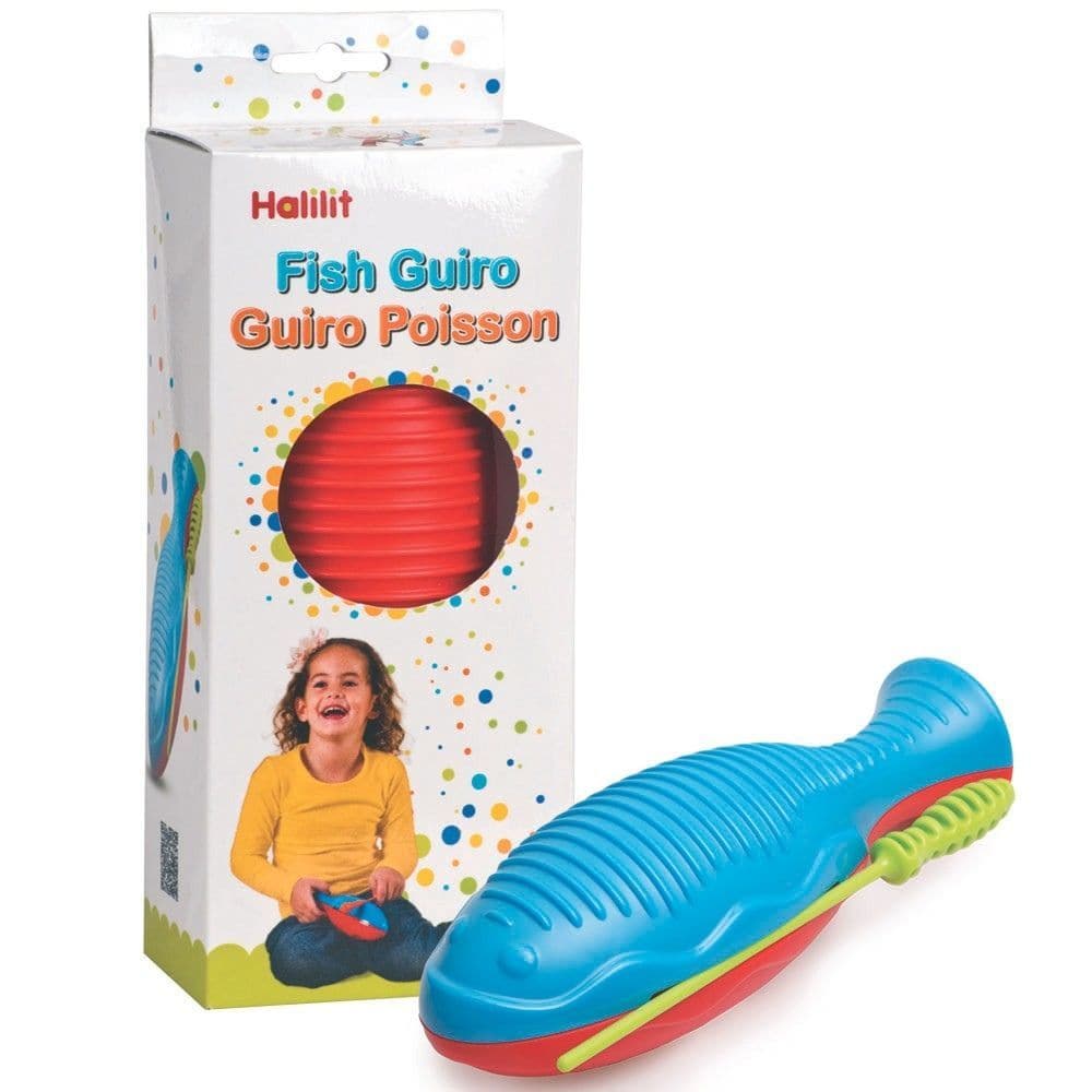 Halilit Fish Guiro, Halilit Fish Guiro,Children's guiro toy,musical toys,sensory musical toys,early years musical toys, Halilit Fish Guiro,Halilit Fish Guiro Introduce your child to the joy of music with the Halilit Fish Guiro, a vibrant percussion instrument perfect for early years exploration. Inspired by the traditional guiro, this fish-shaped instrument is specially crafted to help young musicians develop rhythm, coordination, and essential sensory sk,HalilitHalilit Fish Guiro Introduce your child to th