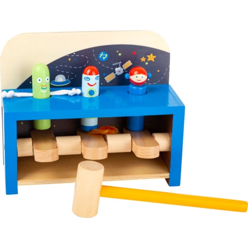 Hammering Bench Space, Hammering Bench Space,Space themed wooden toys,peg and hammer toy,pounding hammer toy,toddler toys, Hammering Bench Space,Wooden Hammering Space Bench – Launch Into Fun and Learning! Children will love the Wooden Hammering Space Bench, a space-themed activity designed to boost physical development from an early age. This exciting hammering game challenges children to become hammer experts as they smack the wooden levers under the table,Wooden Hammering Space Bench – Launch Into Fun an