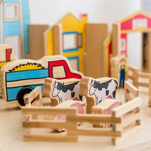 Happy Architect Farm 26 Piece Set, Happy Architect Farm 26 Piece Set,Wooden farm set,pretend play farm,childrens wooden toys,children's imaginative play ideas, Happy Architect Farm 26 Piece Set,Ignite the spark of creativity and rustic adventure in your little one with the Happy Architect Farm set! Crafted with precision from high-quality wood, this farm playset is designed to encourage young minds to weave tales of farmyard frolic and foster their imaginative play. At the intersection of fun and learning, 