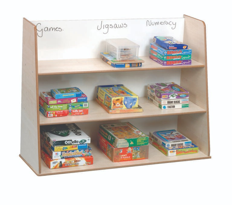 Healdswood Free Standing Shelf with Drywipe, Healdswood Mini Wooden Shelf,Early Years Excellence,Community Playthings,Early Years Furniture Set, EYFS Furniture Set, Healdswood Furniture,Early years equipment, Healdswood Free Standing Shelf with Drywipe,The Healdswood Free Standing Shelf with Drywipe offers a combination of practicality and functionality, designed to cater to various storage and interactive needs. With its anti-topple feature, this unit is safe for use in a variety of environments, including