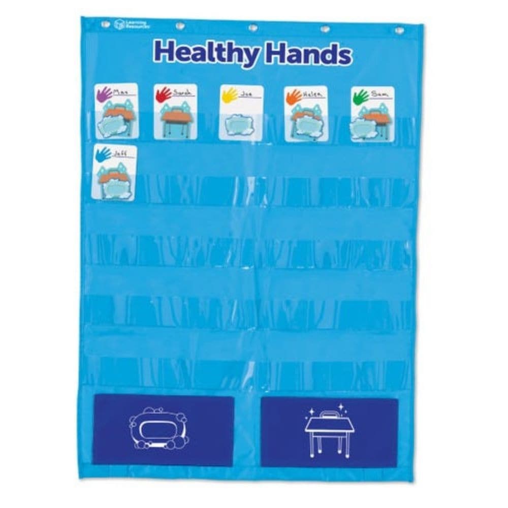 Healthy Hands Pocket Chart, Healthy Hands Pocket Chart,Children's handwashing resources,Children's hand washing prompts,Children's hand washing timer,hand washing resources, Healthy Hands Pocket Chart,The Healthy Hands Pocket Chart is an ingenious way to make the crucial habit of hand-washing engaging and rewarding for students. As we know, proper hand hygiene is an essential part of maintaining a healthy classroom environment, especially in times where illness canThe Healthy Hands Pocket Chart is an ingeni