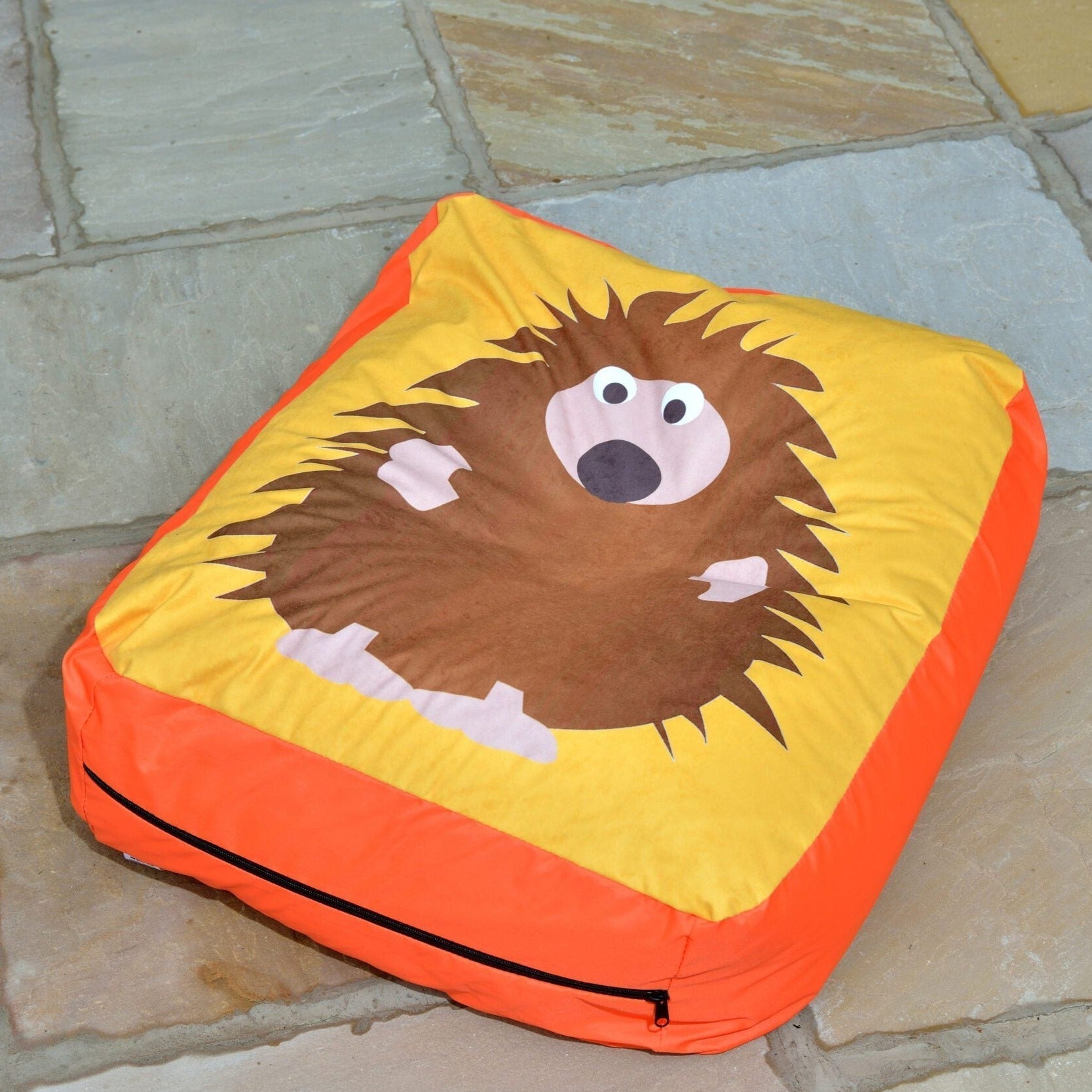 Hedgehog Outdoor and Indoor Bean Cushion, outdoor hedgehog childrens cushion set,childrens garden cushions,early years resources,early years school supplies, Hedgehog Outdoor and Indoor Bean Cushion,Introducing our delightful Fantastic Hedgehog Creature Outdoor Bean Cushion, where ultimate comfort meets vibrant design, infusing a touch of playful elegance into your indoor or outdoor spaces. Crafted with meticulous attention to detail in the UK, this bean cushion stands as a testimony to superior BritishIntr