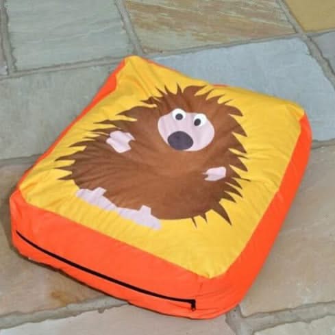 Hedgehog Outdoor and Indoor Bean Cushion, outdoor hedgehog childrens cushion set,childrens garden cushions,early years resources,early years school supplies, Hedgehog Outdoor and Indoor Bean Cushion,Introducing our delightful Fantastic Hedgehog Creature Outdoor Bean Cushion, where ultimate comfort meets vibrant design, infusing a touch of playful elegance into your indoor or outdoor spaces. Crafted with meticulous attention to detail in the UK, this bean cushion stands as a testimony to superior BritishIntr