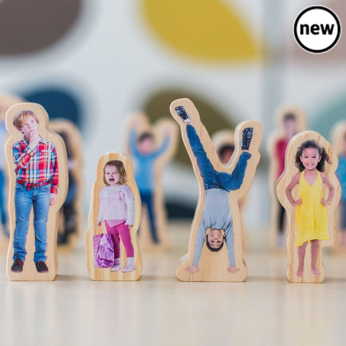 How Am I Feeling Today, How Am I Feeling Today,Children's emotion resources,Emotions resources,EYFS Emotions resources, How Am I Feeling Today,Introducing the high-quality Colourful Wooden Emotion People Set, a must-have for every child's toy collection. This set includes 15 wooden people, each printed with a photo of a child displaying a wide range of emotions, from crying and frustration to excitement and happiness.Emotional well-being is a crucial aspect o,How Am I Feeling TodayIntroducing the high-quali