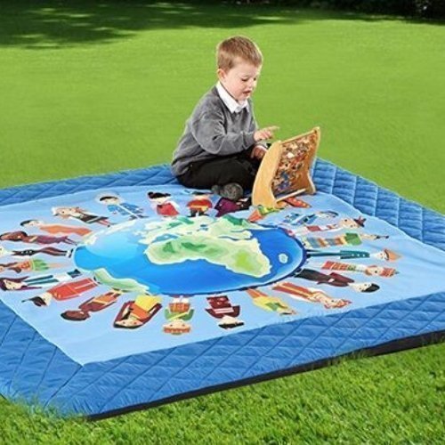 Indoor Outdoor Children Of The World Mat 2000 x 2000mm, , Indoor Outdoor Children Of The World Mat 2000 x 2000mm,This Children Of The World Mat is a great learning aid for multi-cultural studies. Ideal for early years Foundation Stage and Key Stage 1.This carpet is great for group work and entices children into discussions. It comes with an anti-slip backing for safe use. Comfortable and ideal for carpet time. Features a quiltedThis Children Of The World Mat is a great learning aid for multi-cultural studie