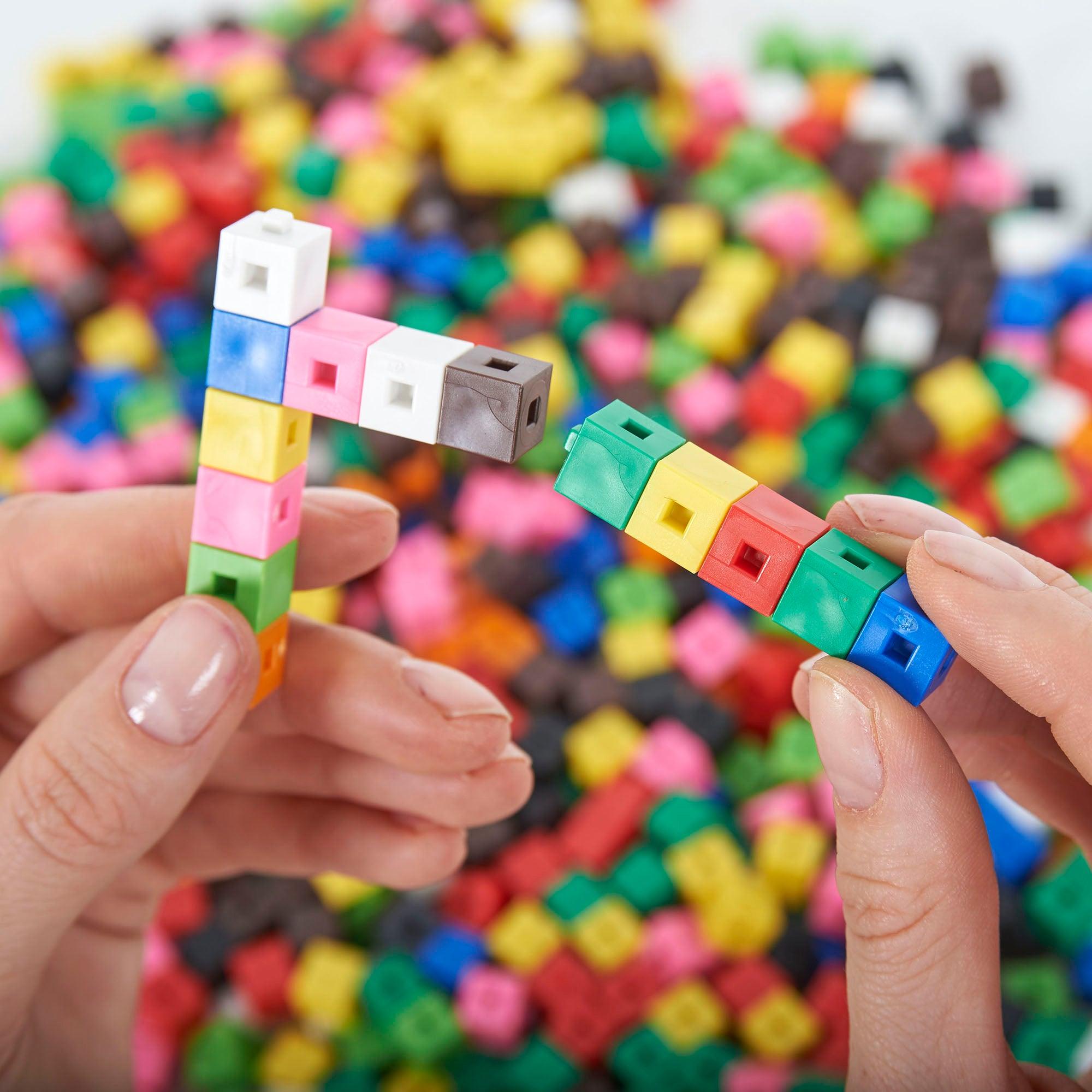 Interlocking Cubes Jar - Pk400, Interlocking Cubes Jar - Pk400, Interlocking Cubes, Maths resources,Classroom numeracy resources, Interlocking Cubes Jar - Pk400,Our edx education® Interlocking Cubes 1CM are a great way for your child to get hands on with learning maths skills such as counting, area and measurement. Each interlocking cube has 3 holes and connector so children can connect the cubes vertically and horizontally, and even make their own 'ruler.' 10 bright coloursOur edx education® Interlocking C