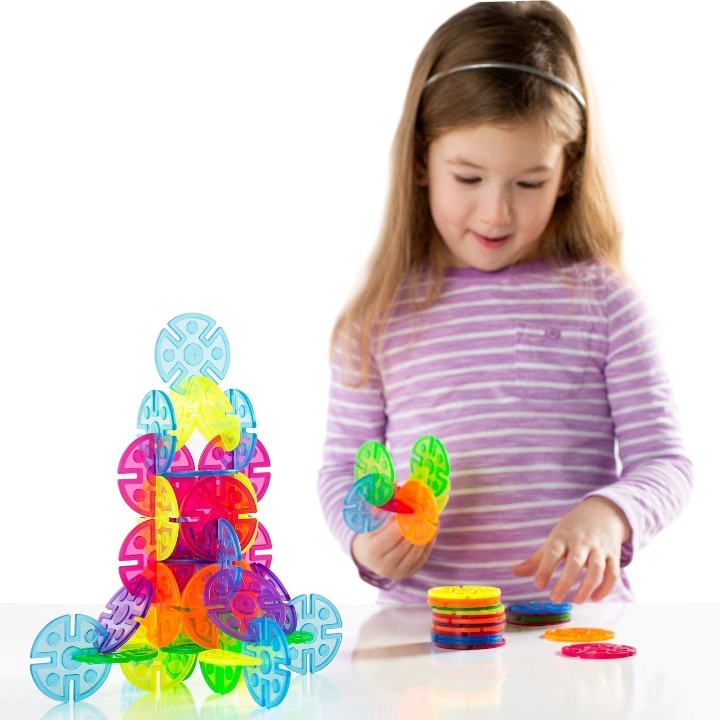 Interlox Discs 96 Piece Set, Interlox Discs 96 Piece Set, Guidecraft blocks, open ended play resources,Open-ended interlocking construction toy,sensory toys, Interlox Discs 96 Piece Set,Interlox Discs 96 Piece Set Spark creativity and exploration with the Interlox Discs 96 Piece Set, a vibrant and engaging construction toy designed for open-ended play. These colourful, translucent discs with notched edges interlock securely, allowing children to exploreInterlox Discs 96 Piece Set Spark creativity and explor