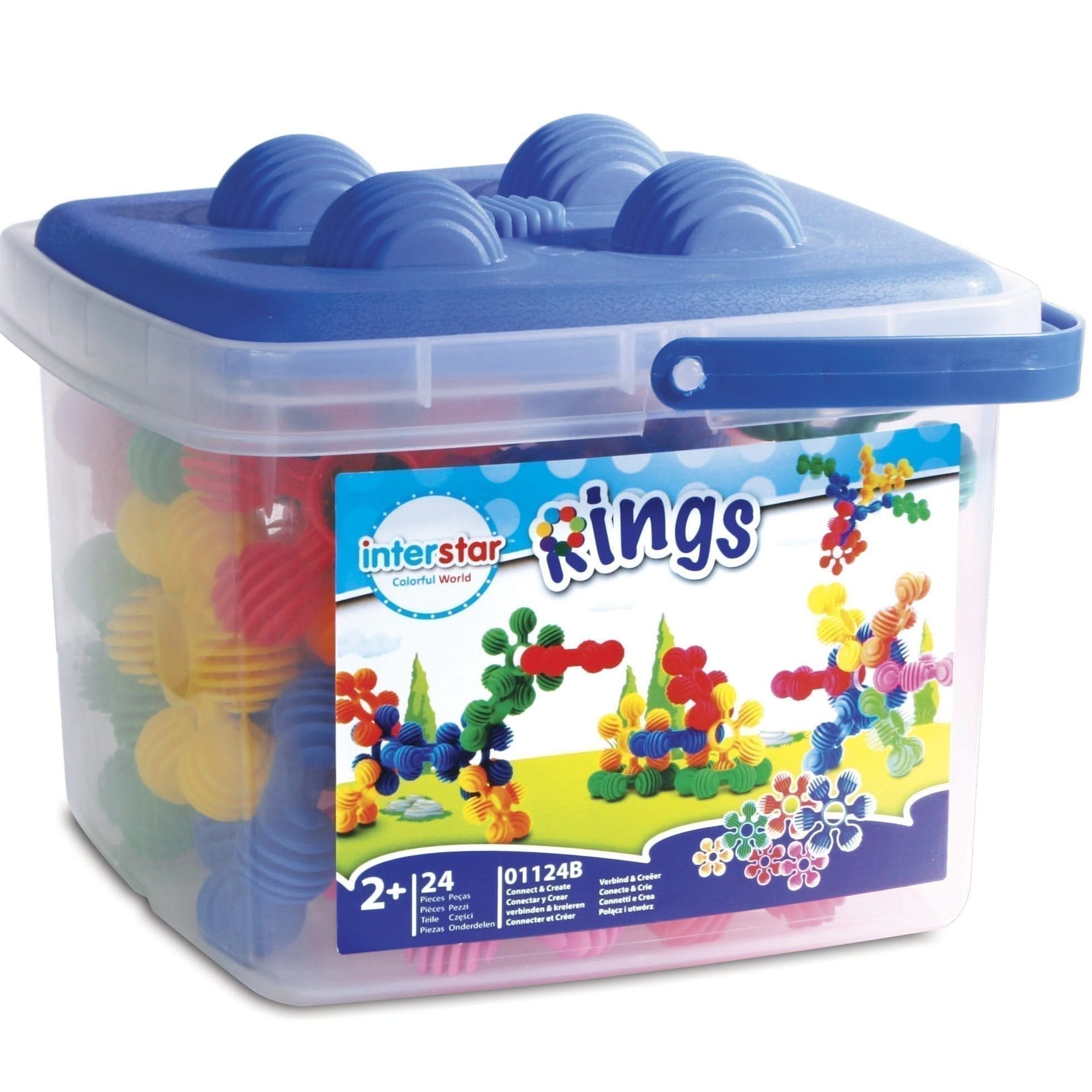 Interstar Rings 24 Pieces, Interstar Rings 24 Pieces,Interstar toys,Interstar construction toys,Interstar blocks,Interstar toys, Interstar Rings – 24-Piece Set | A Creative & Tactile Construction Toy for Toddlers Unleash your toddler’s imagination and creativity with the Interstar Rings 24-Piece Set—a bright, engaging, and sensory-rich construction toy designed for little hands. These easy-to-connect linking rings offer endless building possibilities, supporting fine motor development, problem-solving skill