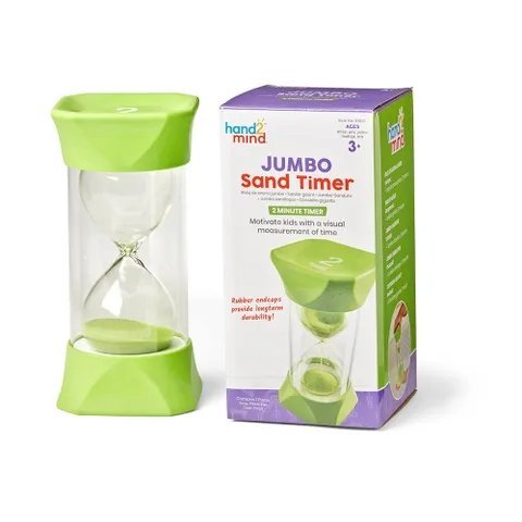 Jumbo Sand Timers, 2-Minutes, Jumbo Sand Timers, 2-Minutes, Jumbo sand timer, Large 2 minute sand timer,sensory sand timer, Jumbo Sand Timers, 2-Minutes,The 2-Minute Jumbo Sand Timer is an engaging and educational tool, perfect for both classroom settings and home use. Designed to provide a tangible representation of the passage of 2 minutes, it offers a variety of practical applications for young learners. Jumbo SandThe 2-Minute Jumbo Sand Timer is an engaging and educational tool, perfect for both classro