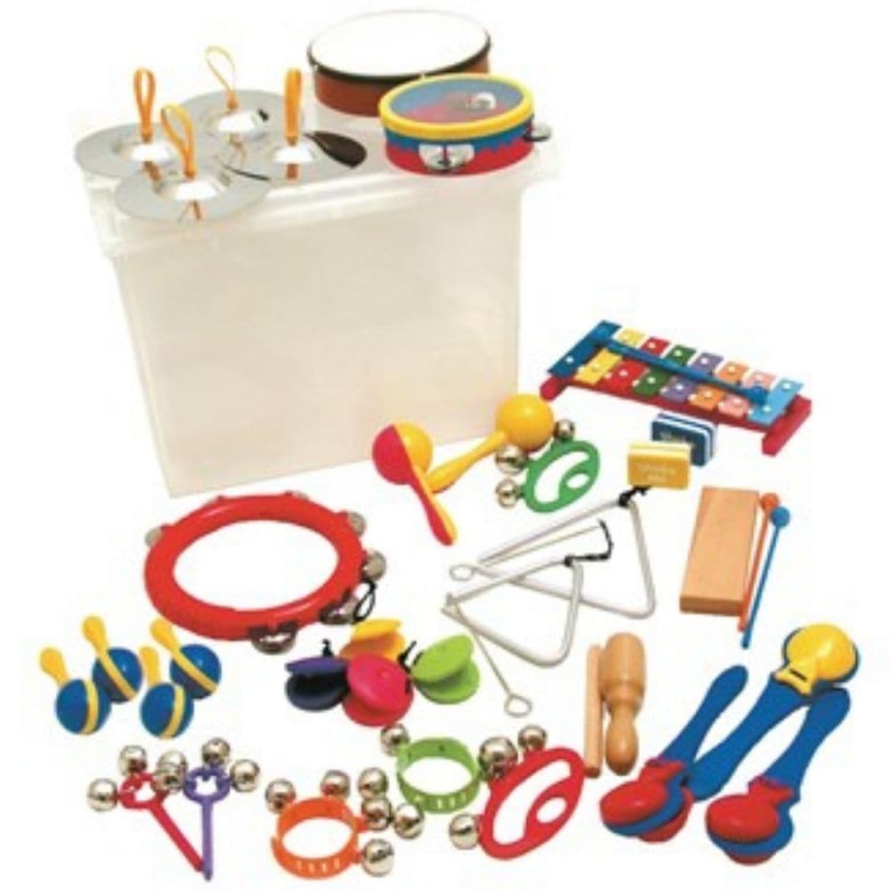 Key Stage One Music Set, Key Stage One Music Set,Children's music sets,Children's musical resources,Music toys, Key Stage One Music Set,The Key Stage One Music Set is an all-encompassing classroom music pack, thoughtfully assembled to provide children with an exciting introduction to the world of music and percussion. This set is perfect for music education in schools, and its robust storage tub ensures that music can go wherever the learning takes pla,Key Stage One Music SetThe Key Stage One Music Set is a