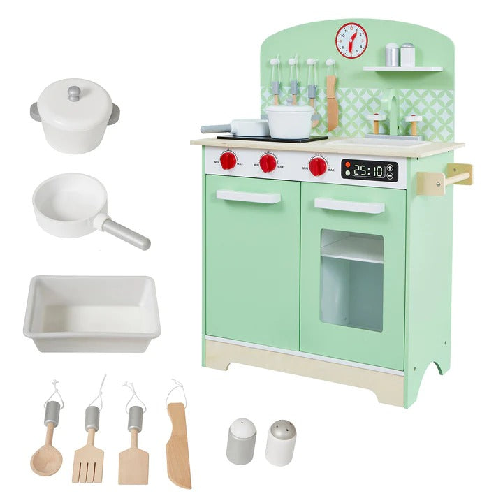 Kids Retro Play Kitchen, Kids Retro Play Kitchen,Wooden Play Kitchen,Toddler Play Kitchen,Kitchen toys,Wooden Kitchen Toys, Kids Retro Play Kitchen – A Timeless Toy for Creative Role Play Unleash your child’s inner chef with the Kids Retro Play Kitchen, a charming wooden play kitchen designed to inspire imaginative and educational play. Featuring a nostalgic retro design with modern functionality, this delightful kitchen set provides hours of role-play fun, allowing children to recreate real-world cooking e