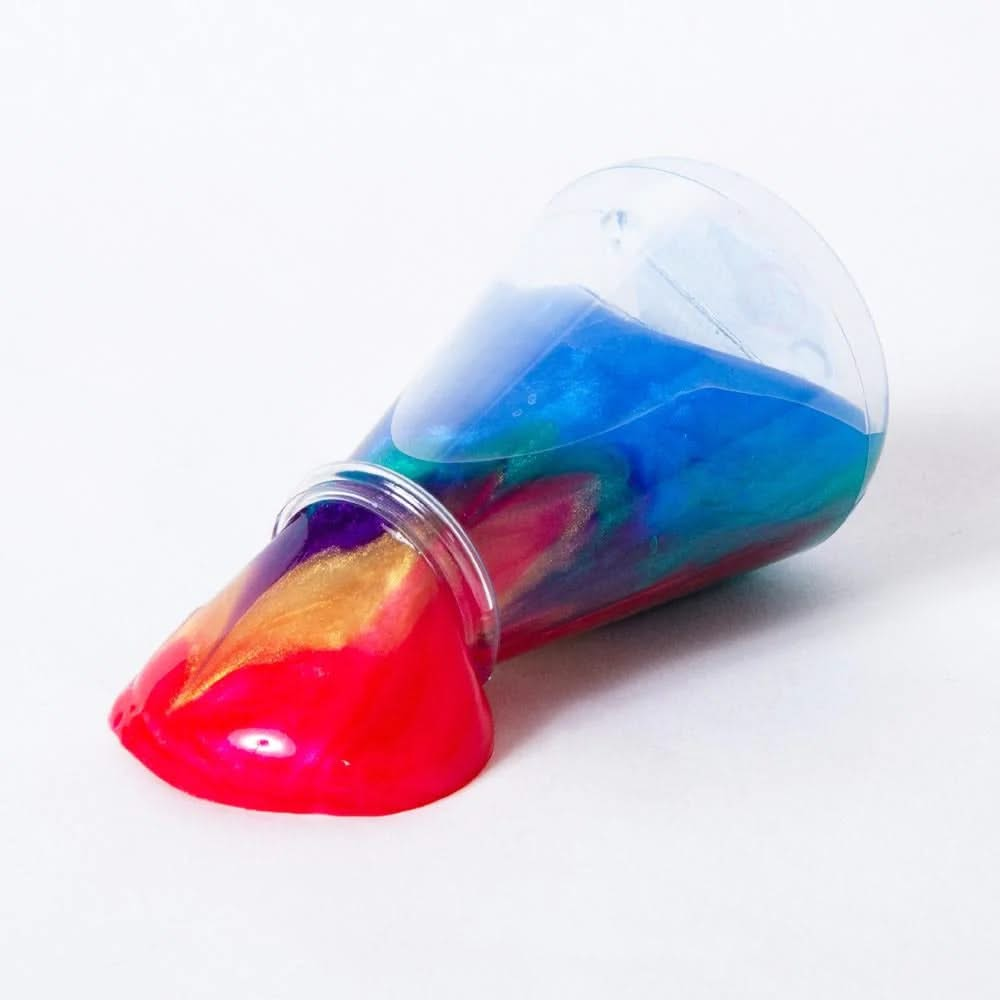 Labgoo Rainbow Slime, Labgoo Rainbow Slime Flask,Galaxy putty,thinking putty,putty toys,special needs toys,sensory toys,calming putty,sensory toys that calm a child, Labgoo Rainbow Slime,This flask of Labgoo Rainbow Slime is filled with all the colours of the rainbow! Great for sensory play any time of the year and perfect for parents who do not want the mess of making slime in their kitchen! This amazing metallic Labgoo slime is multicoloured and comes in a little conical flask. Plus it looks super co,Labg