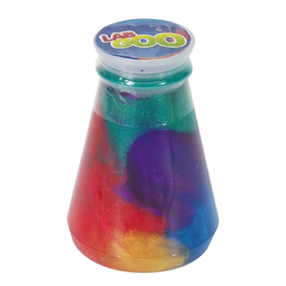 Labgoo Rainbow Slime, Labgoo Rainbow Slime Flask,Galaxy putty,thinking putty,putty toys,special needs toys,sensory toys,calming putty,sensory toys that calm a child, Labgoo Rainbow Slime,This flask of Labgoo Rainbow Slime is filled with all the colours of the rainbow! Great for sensory play any time of the year and perfect for parents who do not want the mess of making slime in their kitchen! This amazing metallic Labgoo slime is multicoloured and comes in a little conical flask. Plus it looks super co,Labg