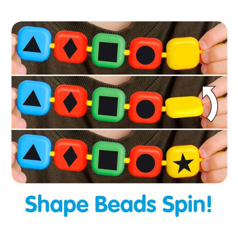 Lacing Shape Beads, Lacing Shape Beads,Lacing beads,lacing shape beads,lacing beads shapes,lacing beads,fine motor skills resources, Lacing Shape Beads,Introduce your little ones to the wonderful world of threading with this Lacing Shape Beads set of brightly coloured beads and laces! Measuring at 2.5cm each, the beads are perfect for little hands to grip and practice their fine motor skills. The Lacing Shape Beads set comes complete with 72 threading beads in an arra,LacingIntroduce your little ones to the