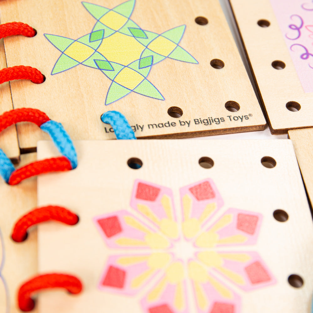 Lacing Tiles, Lacing Tiles,wooden lacing tiles,lacing toys,lacing tiles,wooden lacing tiles, Lacing Tiles,Lace the wooden lacing tiles together to create a beautiful wooden patchwork quilt! Lacing games are a fantastic way to develop kids’ fine motor skills, creativity and dexterity as they feed the laces through the holes in the wooden patches. Our unique Lacing Tiles is packed with an array of vibrant colours and pattern,Lacing TilesLace the wooden lacing tiles together to create a beautiful wooden patchw