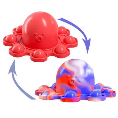 Large Push Popper Flip Octopus, Large Push Popper Flip Octopus-Sensory Toys, Large Push Popper Flip Octopus,Larger version version of our hugely popular Push Popper Flip Octopus trend line. Around the edge of the octopus are eight popper pads, that make a satisfying pop sound when pressed inwards, just like reusable bubble wrap. After one press, the bubble then appears on the other side, ready to be pushed and popped allLarger version version of our hugely popular Push Popper Flip Octopus trend line. Around