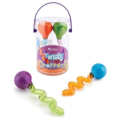 Learning Resources Twisty Droppers, Learning Resources Twisty Droppers,Twisty Droppers,twisty liquid droppers, Learning Resources Twisty Droppers,Learning Resources Twisty Droppers – Fun and Functional Fine Motor Development The Twisty Droppers set is an engaging and versatile tool designed to help young learners develop hand strength, fine motor skills, and early exploration abilities. Perfect for water play, science activities, or creative games, these colourf,Learning ResourcesLearning Resources Twisty D