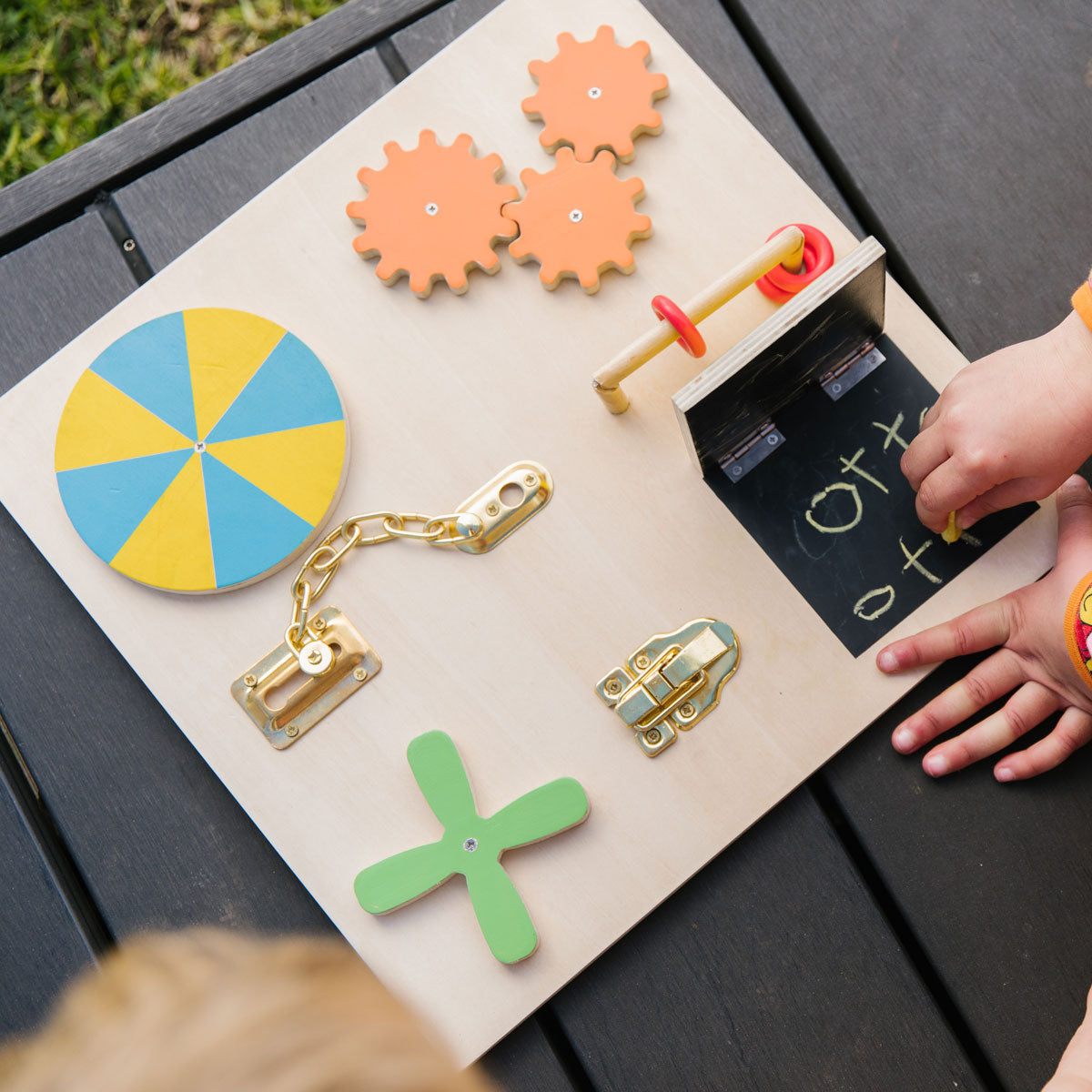 Learning with Senses, Learning with Senses.Learning with Senses sensory board,sensory play board, Learning with Senses,Introducing our Learning with Senses Sensory Play Board - a must-have for every child's educational toy collection! This generously sized board is designed to provide a fun and engaging sensory experience for children, with a multitude of actions possible. Little ones can open and close compartments, lock and unlock do,Learning with SensesIntroducing our Learning with Senses Sensory Play Bo