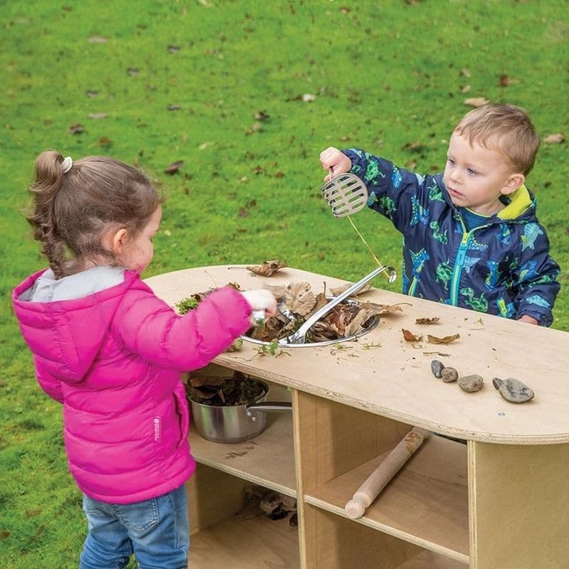 Leave Me Outdoor Mini Mess Around Kitchen - 420mm Height, , Leave Me Outdoor Mini Mess Around Kitchen - 420mm Height,The Outdoor Mess Around Kitchen from our Leave Me Outdoors Range is a brilliantly designed role-playing product that enriches your outdoor play environment. This all-weather kitchen set is a robust and practical addition that enhancesThe Outdoor Mess Around Kitchen from our Leave Me Outdoors Range is a brilliantly designed role-playing product that enriches your outdoor play environment. This