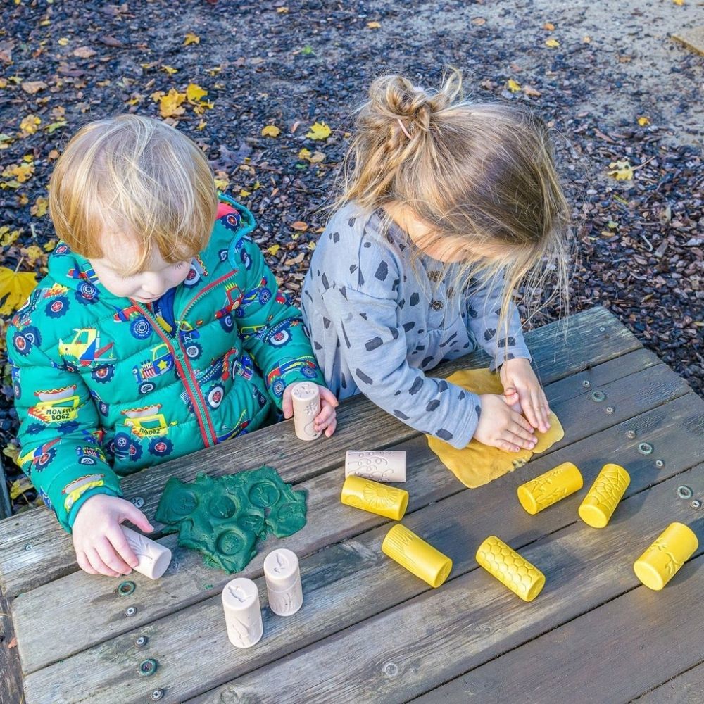 Let's Roll Garden Bugs pk 6, Let's Roll Garden Bugs pk 6,play doh tools, play dough tools,play doh rollers,yellowdoor toys, Let's Roll Garden Bugs pk 6,These Let's Roll Garden Bugs rollers offer an imaginative way for children to explore the natural world through creative play. Roll into play dough or clay and stamp with the bugs to create hands-on habitats! Count the bees on the honeycomb, match the ladybirds to flowers and tell stories of what is happening close by ,Let's Roll Garden Bugs pkThese Let's Ro