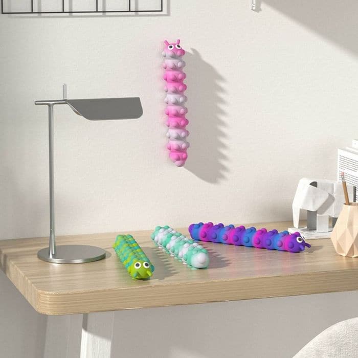 Light Up Push Popper Suction Caterpillar, Light Up Push Popper Suction Caterpillar.Fidget toys, light up fidget toys,sensory toys,fidget toys, Light Up Push Popper Suction Caterpillar,Light Up Push Popper Suction Caterpillar – A Sensory Fidget Toy That Lights Up Fun! Meet the Light Up Push Popper Suction Caterpillar, the perfect fidget toy covered in small bubbles that gently pop when pressed, creating a satisfying sensory experience. This fun and vibrant caterpillar also features suction cup feet t,Light U