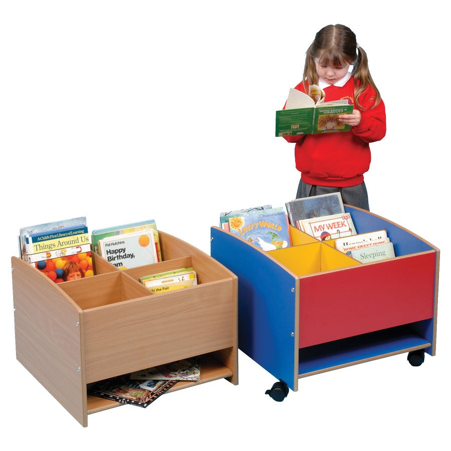 Low Level 4 Compartment Kinderbox, Low Level 4 Compartment Kinderbox, Kinderbox storage,Kinderbox book storage,classroom book storage, Low Level 4 Compartment Kinderbox,The Low Level 4 Compartment Kinderbox is a durable high-quality unit to meet the heavy demands of the classroom or nursery. The Low Level 4 Compartment Kinderbox is designed to accommodate a variety of different sized items and therefore maximise storage. Easily accessible, sturdy and versatile. 15mm Covered MDF –The Low Level 4 Compartment 