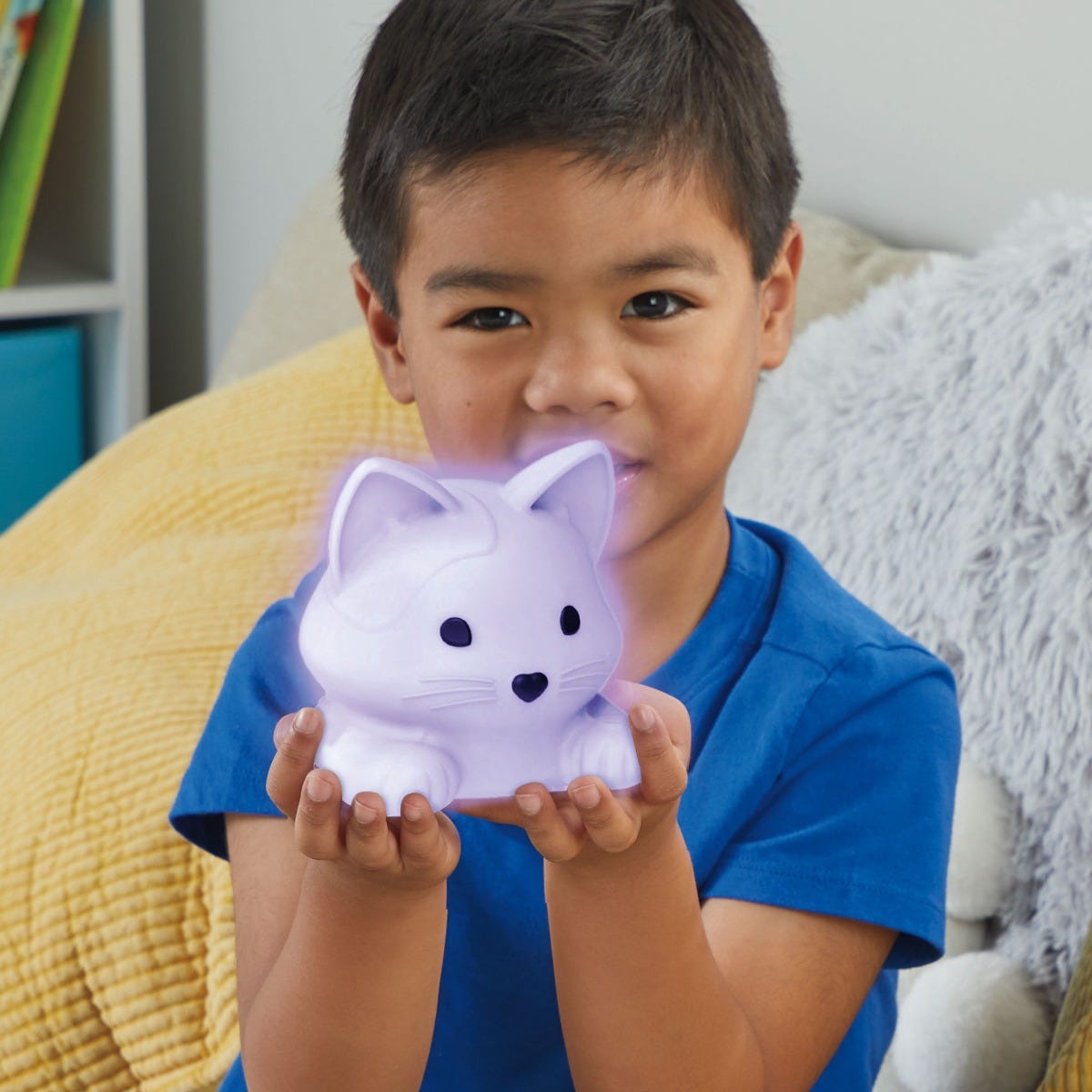 Luna The Calming Kitty, Luna The Calming Kitty,Learning Resources UK,mood cubes,sensory lighting toys,sensory lights, Luna The Calming Kitty,Luna The Calming Kitty is the purr-fect companion to help children manage stress and calm down at home, school, or anywhere they go. This squishy, soothing feline friend is designed to support mindfulness and deep breathing. Luna offers 3 different breathing patterns for children to practise and can be also used as a c,Luna The Calming KittyLuna The Calming Kitty is th