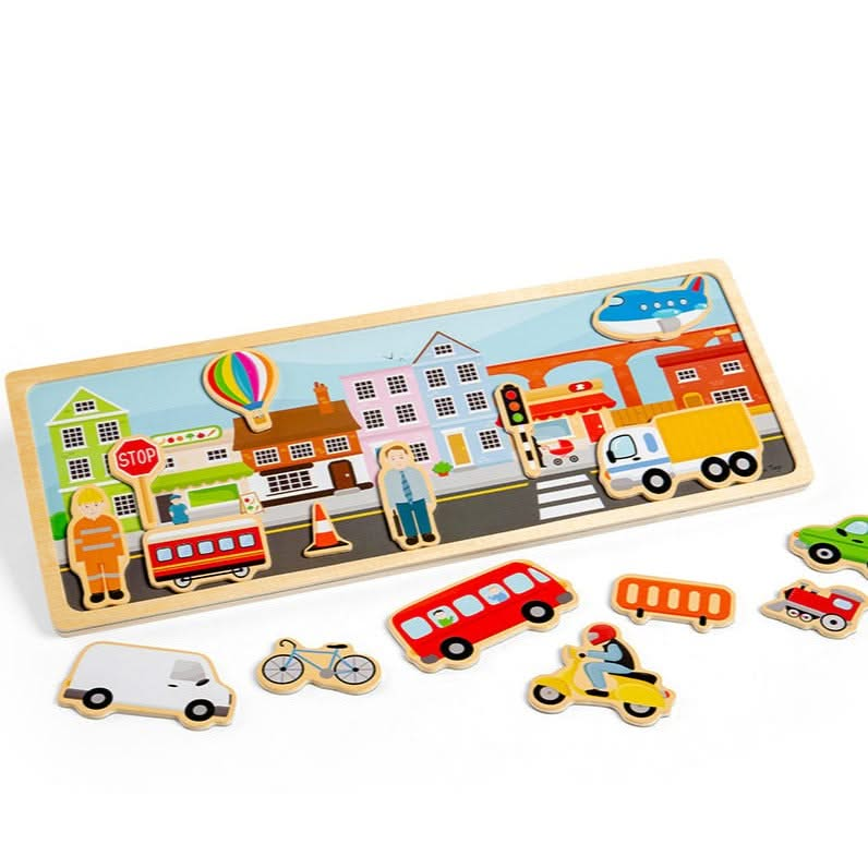 Magnetic Board - City, Magnetic Board City,Bigjig Magnetic Board City, Magnetic board,Toys,Wooden toys, Magnetic Board - City,From the Train to the Lorry, this fun City Themed Magnetic Board set will not only teach children about different modes of transport and what they might find in a busy city, it will encourage them to use their imagination and come up with their own stories. With a variety of pieces, children can create a differentFrom the Train to the Lorry, this fun City Themed Magnetic Board set wi